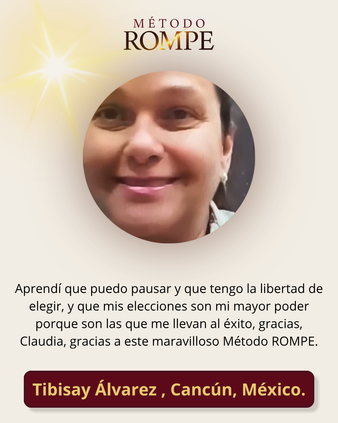 Testimonio Tibisay